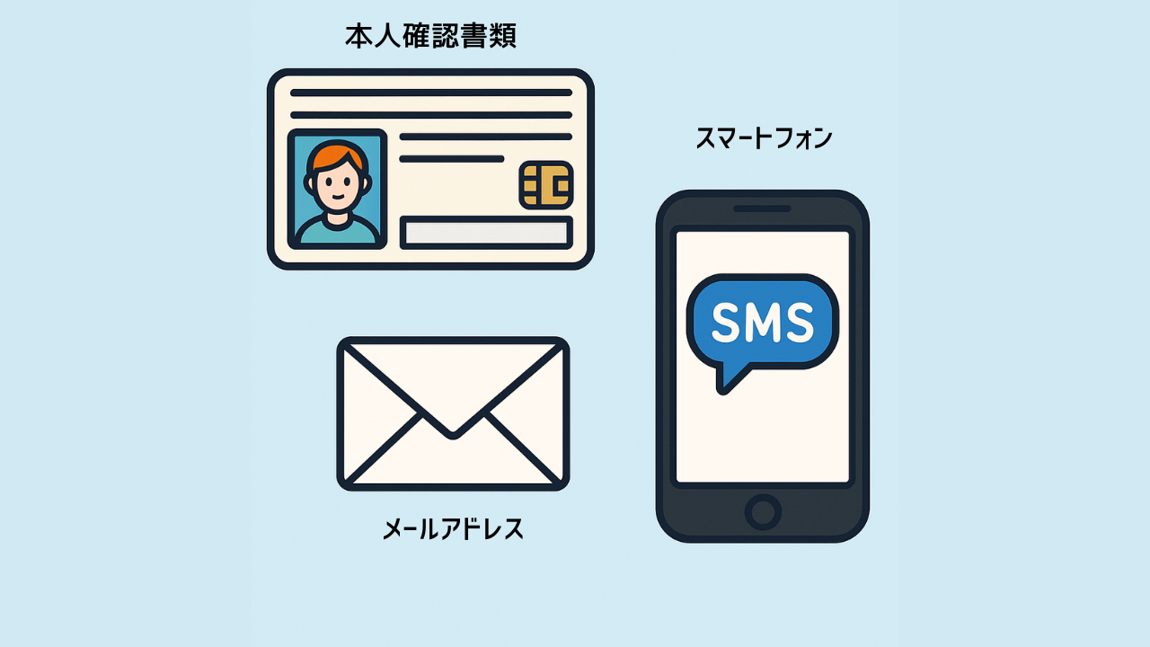 口座開設前に準備するもの