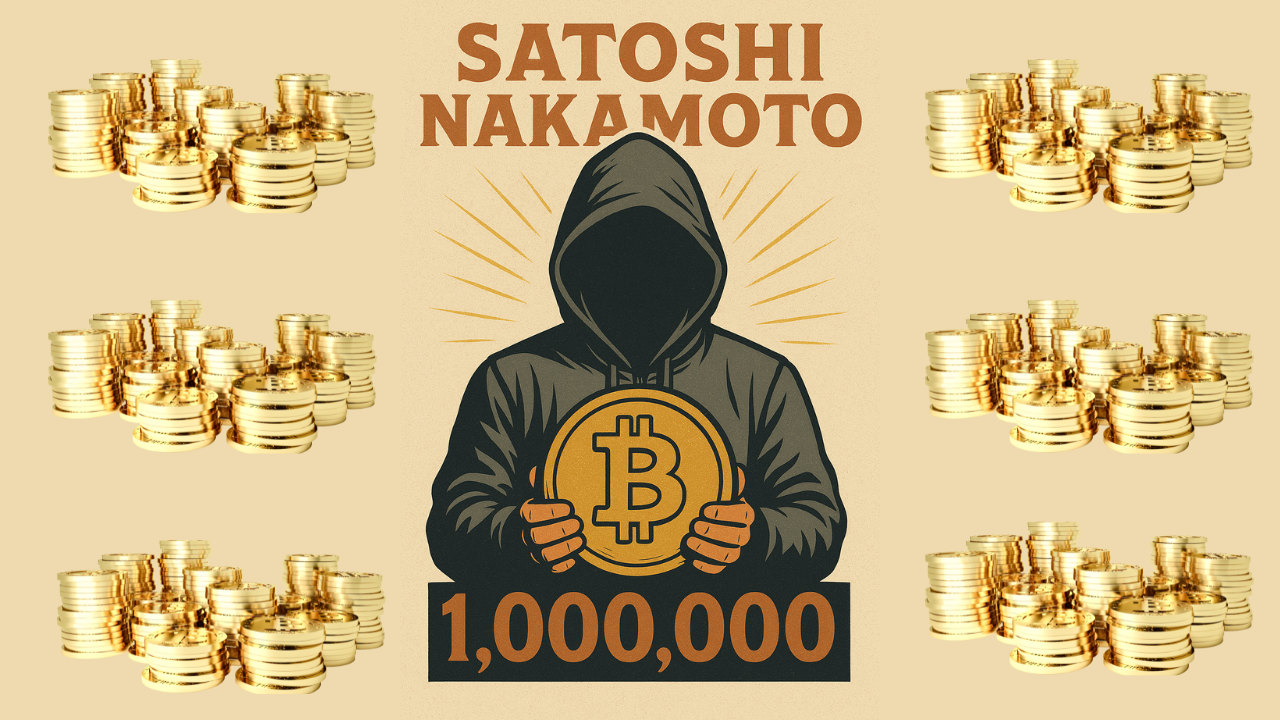 サトシ・ナカモトの推定保有量は100万BTC