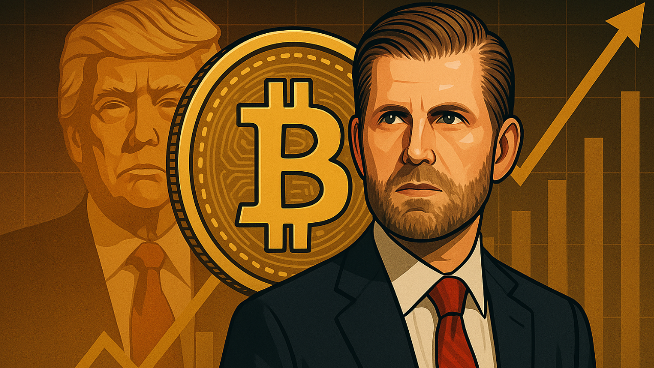 ビットコイン100万ドルへ？エリック・トランプ氏の大胆予測