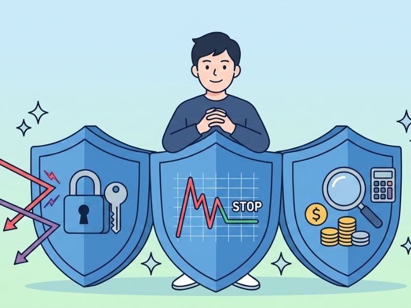 仮想通貨の3つのリスクと対策