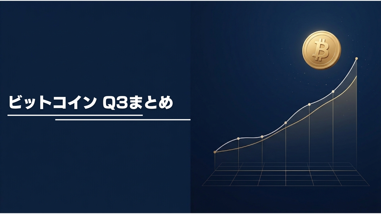 ビットコインの上昇を表す折れ線グラフと金色のコインのイメージ画像